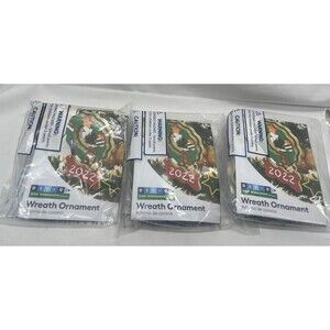 Lowe's Kids' DIY Workshops Carft Kits 3 Wreath Ornament New